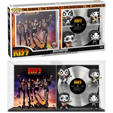 Figuras POP Album Deluxe KISS Destroyer Excluxive