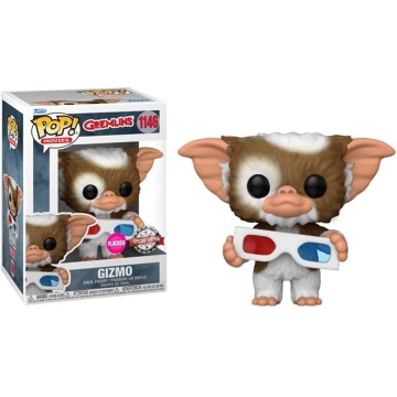 Funko POP Gremlins Gizmo with 3D Glasses Flocked Exclusive