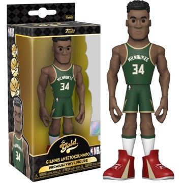 Figura Vinyl Gold NBA Lakers Giannis Antetokounmpo