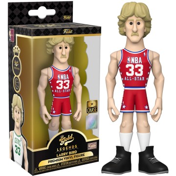 Figura Vinyl Gold NBA Celtics Larry Bird Chase