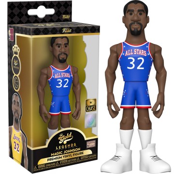 Figura Vinyl Gold NBA Lakers Magic Johnson Chase