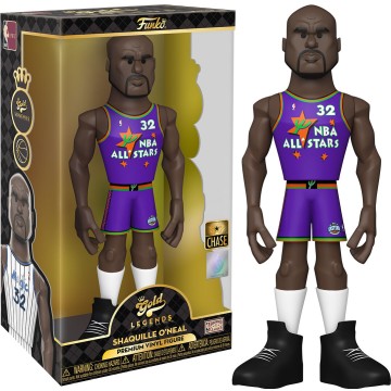 Figura Vinyl Gold NBA Magic Shaquille O Neal 30cm Chase