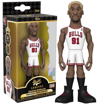 Figura Vinyl Gold NBA Bulls Dennis Rodman