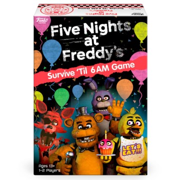 Juego mesa Ingles Five Nights at Freddy's Survive 'Til 6AM Game