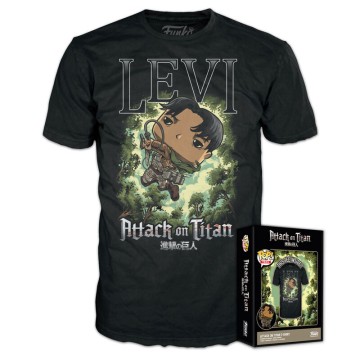 Camiseta Levi Ackerman Attack on Titan Levi Ackerman S