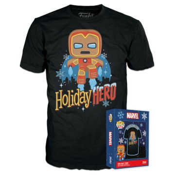 Camiseta Iron Man Gingerbread Marvel S