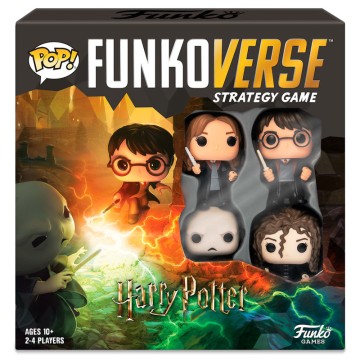 Juego mesa POP Funkoverse Harry Potter 4fig Espa�ol