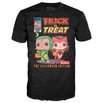 Camiseta Halloween Scarlet Vision Marvel S