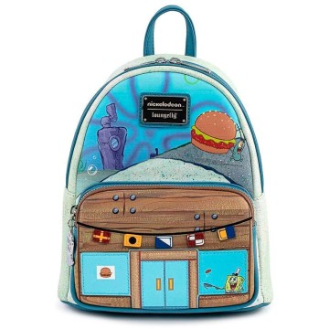 Mochila Krusty Krab Bob Esponja Loungefly 26cm