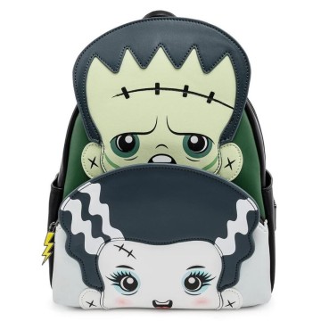 Mochila cosplay Monsters Frankie and Bride Frankenstein Loungefly