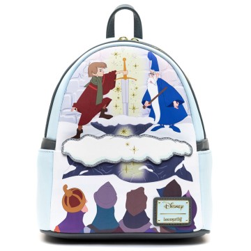 Mochila Merlin el Encantador Disney Loungefly 26cm