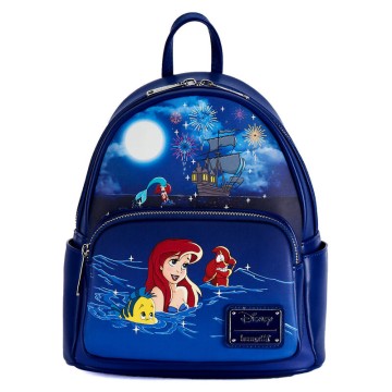 Mochila Fuegos Artificiales La Sirenita Disney Loungefly 26cm