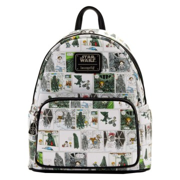 Mochila Comic Strip Star Wars Loungefly 26cm