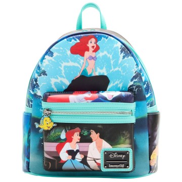 Mochila Escenas La Sirenita Disney Loungefly 26cm