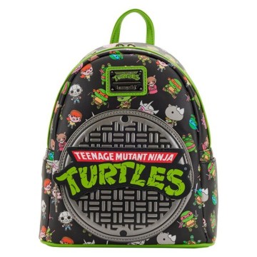 Mochila Tapon de alcantarilla Tortugas Ninja Loungefly 26cm