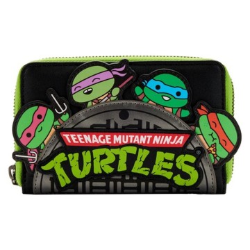 Cartera Tapon de alcantarilla Tortugas Ninja Loungefly