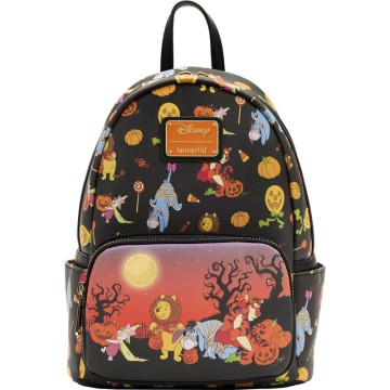 Mochila Halloween Winnie the Pooh Disney Loungefly 27cm