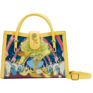 Bolso bandolera Escenas La Bella y La Bestia Disney Loungefly