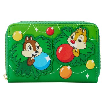 Cartera Navidad Chip and Dale Disney Loungefly