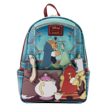 Mochila La Bella y la Bestia Disney Loungefly 27cm