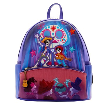 Mochila Miguel & Hector Performance Coco Disney Pixar Loungefly 25cm