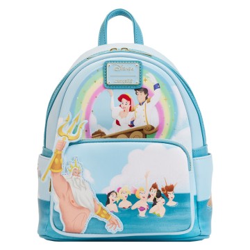 Mochila Regalo de Triton La Sirenita Disney Loungefly 26cm