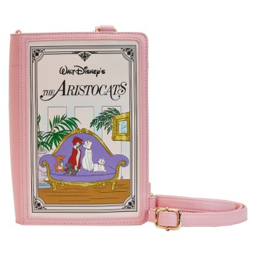 Bolso mochila Libro Los Aristogatos Disney Loungefly