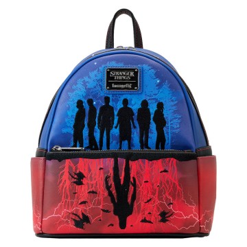 Mochila Upside Down Shadows Stranger Things Netflix Loungefly 26cm