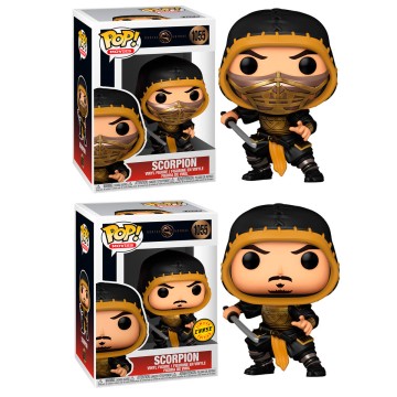 Funko POP Mortal Kombat Scorpion 5 + 1 Chase