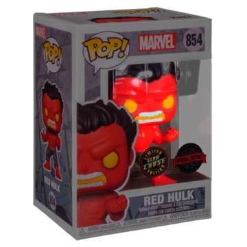 Figura POP Marvel Red Hulk Chase Exclusive