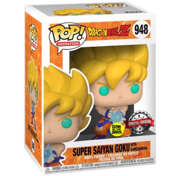 Figura POP Dragon Ball Z Super Saiyan Goku Kamehamera Exclusive