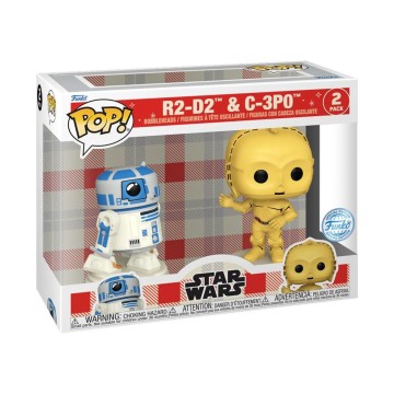 Funko POP Star Wars Retro Reimagined R2-D2 & C-3PO 2 Pack