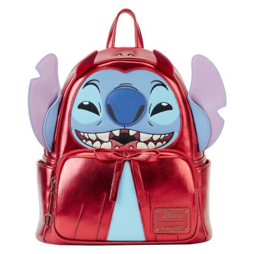 Mochila Diablo Stitch Disney Loungefly 26cm