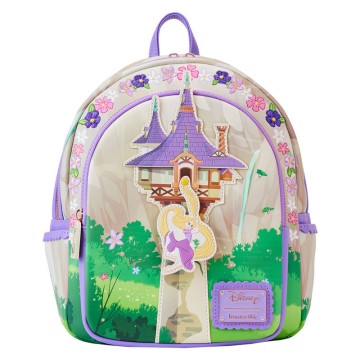 Mochila Swinging from the Tower Tangled Rapunzel Disney Loungefly 28cm