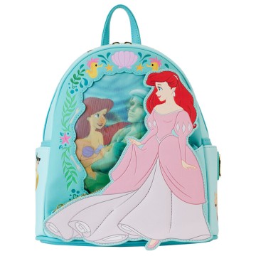 Mochila lenticular Ariel La Sirenita Disney Loungefly 26cm