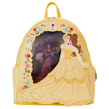 Mochila lenticular La Bella y la Bestia Disney Loungefly 26cm