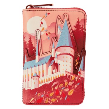 Cartera Hogwarts Fall Leaves Harry Potter Loungefly