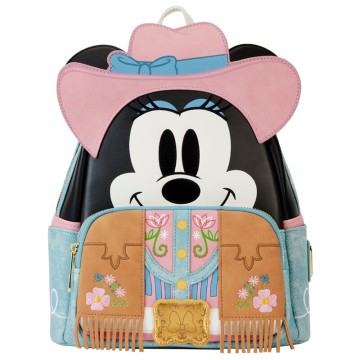 Mochila Western Minnie Disney Loungefly 26cm