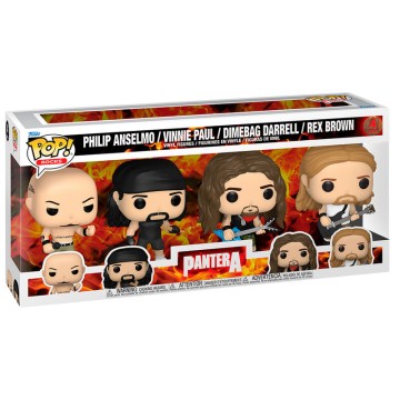 Set 4 figuras POP Pantera