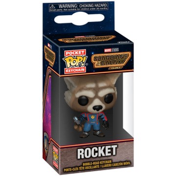 Llavero Pocket POP Marvel Guardianes de la Galaxia 3 Rocket