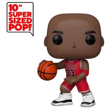 Figura POP NBA Bulls Michael Jordan Red Jersey 25cm