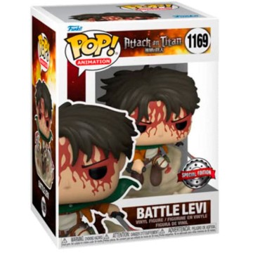 Figura POP Attack on Titan Battle Levi Exclusive