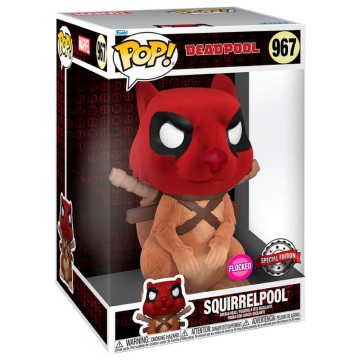 Figura POP Marvel Deadpool 30th Anniversary Squirrelpool Exclusive 25cm