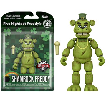 Funko Action Five Nights at Freddys Shamrock Freddy Exclusive