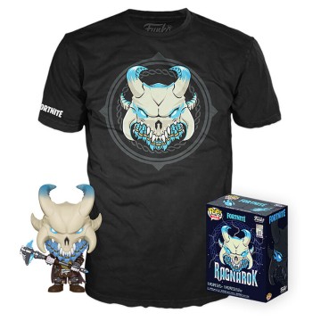 Set funko POP & Tee Fortnite Ragnarok Exclusive