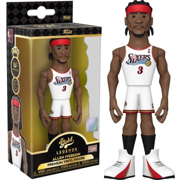 Figura Vinyl Gold NBA 76ers  Allen Iverson