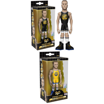 Pack 6 figuras Vinyl Gold NBA Stephen Curry 5 + 1 Chase