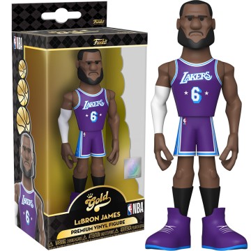 Figura Vinyl Gold Lakers Lebron James