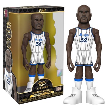 Figura Vinyl Gold NBA Magic Shaquille O Neal 30cm