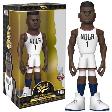 Figura Vinyl Gold NBA Zion Williamson Exclusive 30cm